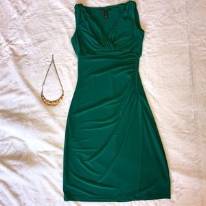Ralph Lauren Slip on Green Sleeveless Dress